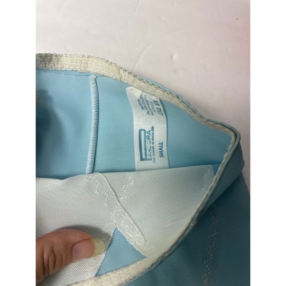 VINTAGE NYLON LYCRA SPANDEX blueGirdle SIZE S NOS sexy lingerie - Picture 4 of 6